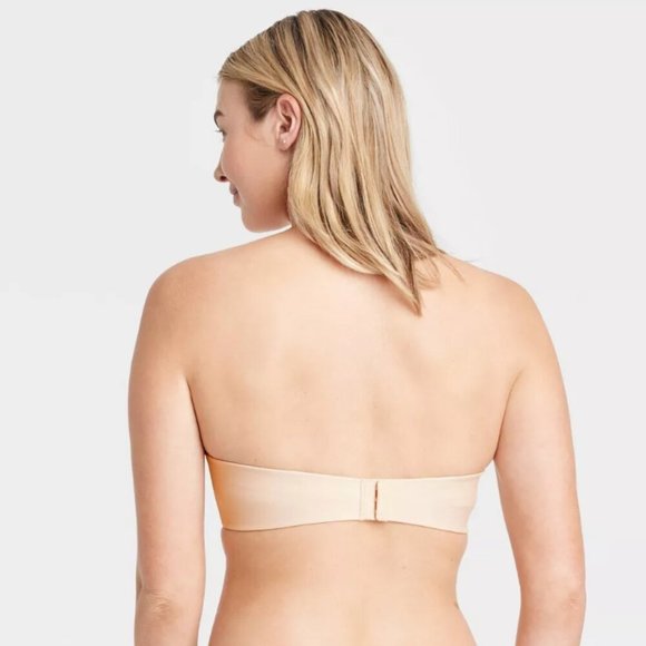 Auden Strapless Bra in Nude 34A - Picture 2 of 9